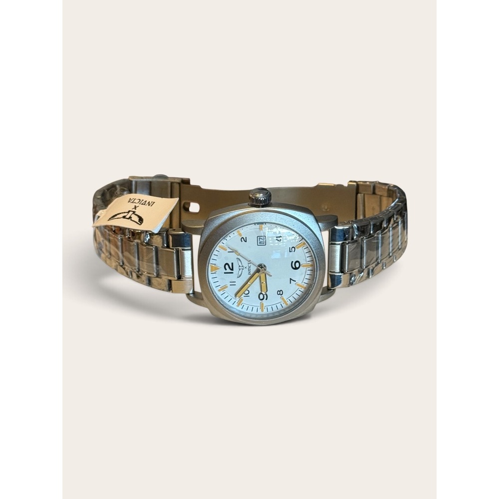 Invicta Specialty 69632 Mens 44mm Silver Stainless Steel Quartz Watch NIB - Picture 3 of 8
